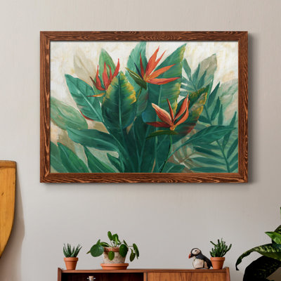 Oiseaux du paradis - Cadre photo, reproduction d'art sur papier