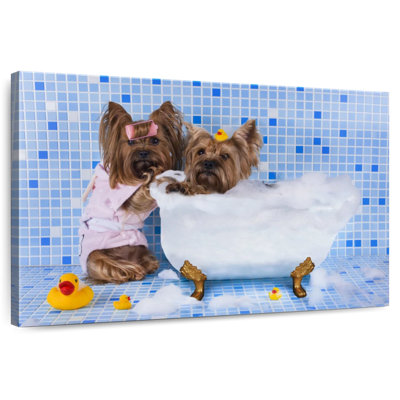 Bubble Bath Dogs