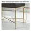 Commode d'appoint Gold Wire Ebony