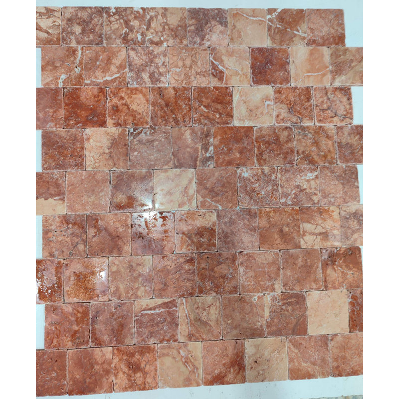 4x4 TUMBLED, Red