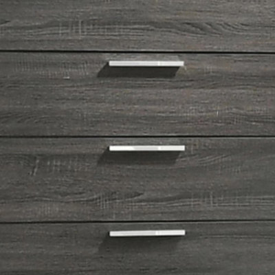 Commode à finition chêne gris