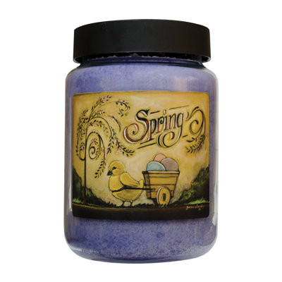 Chick & Wagon Jar Candle Lilac 26oz