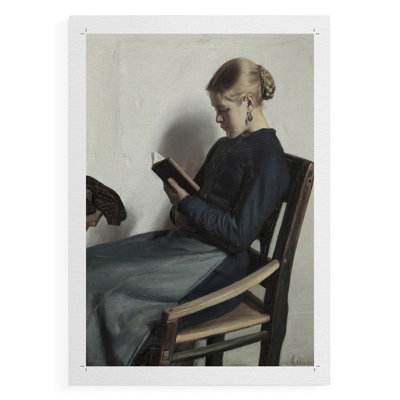 Vintage Portrait Print LII -Canvas Print Only - NOT FRAMED