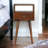 Corniyah 12 " W Solid Wood Open Shelf Nightstand-1463749171