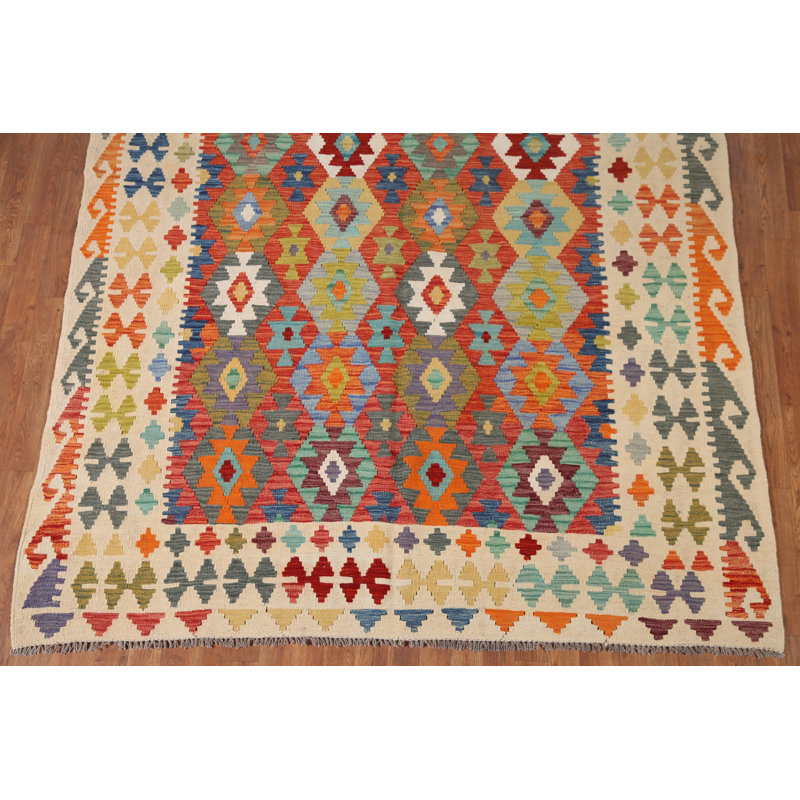 Tapis en laine South Western Kilim 7 x 10