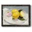 "Lemons On A Plate II", reproduction d'art sur toile-1531674572-1531674164