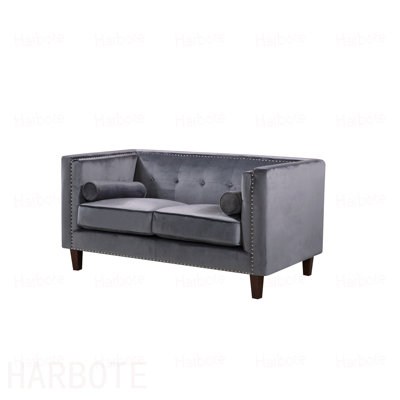 Causeuse capitonnée Chesterfield