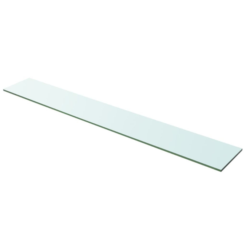 Zaynab 2 Piece Glass Floating Shelf, 0.8cm H x 100cm W x 15cm D