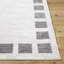 Machine Washable Shaggy Boho Charcoal Area Rug-90102456