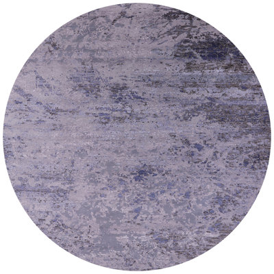 Tapis mauve / gris Burchinal