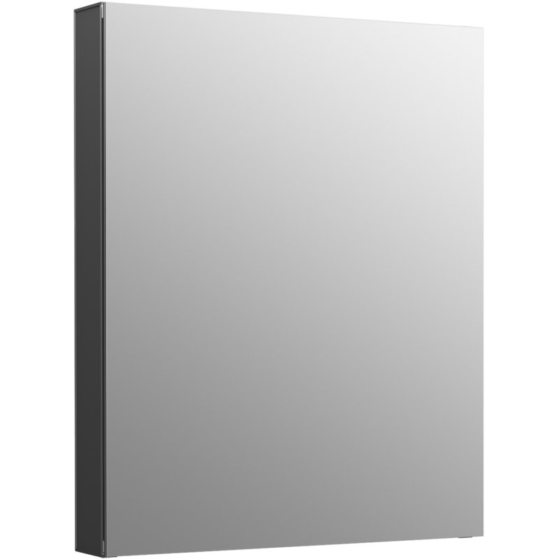Maxstow Surface Mount Frameless Medicine Cabinet with 3 Fixed Shelves, 24" H x 20" W x 3.5" D
