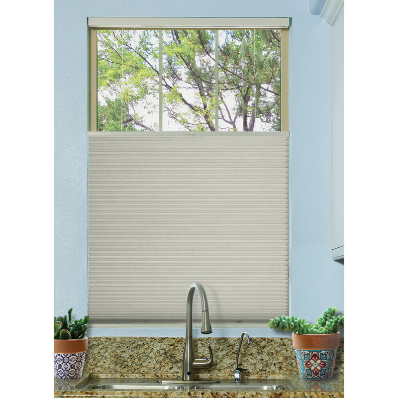 Cordless Blackout Cellular Shade, 63.5"W x 48"L, 48"L, Winter White