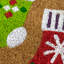 Latex Backed Eco-Friendly Christmas Coir Doormat - Stockings 40x58cm approx.