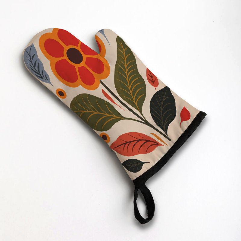 Sergé de coton Flora Glow Oven