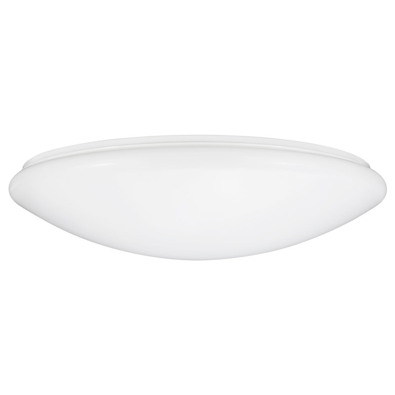 Plafonnier encastré simple à 1 lumière DEL Gulfam, 5000 K, H 4 po x l 19 po