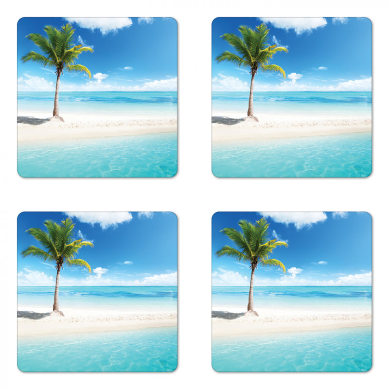 Square 4 Piece Coaster Set