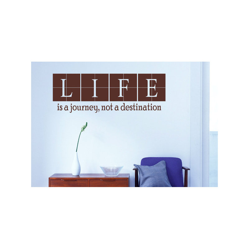 Wall Decal, Large, Brown