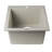 19.88'' L Single Bowl Granite Kitchen Sink-14644842