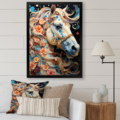 Xherald " Carousel Whirling Wonder Pointillism I "