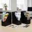 Leatherette Porte-revues de bureau