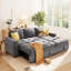 Lit convertible avec espace de rangement pratique - Mobilier polyvalent