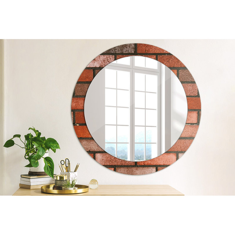 Huldar Glass Flat Wall Mirror