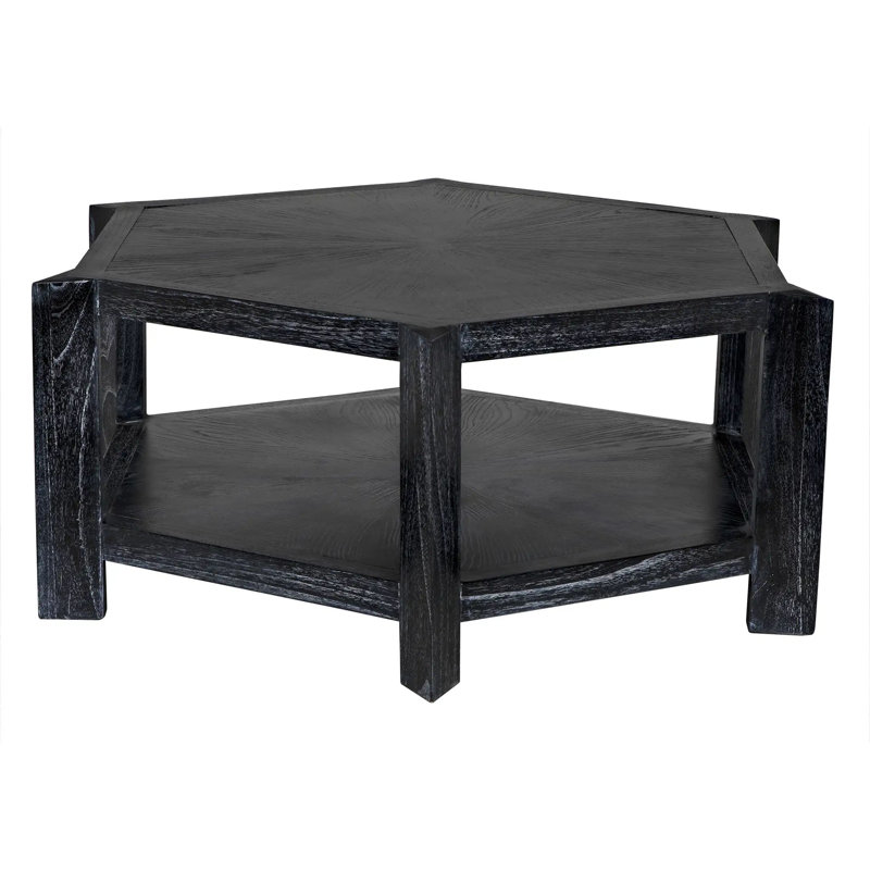 Yuhuda Solid Wood Coffee Table