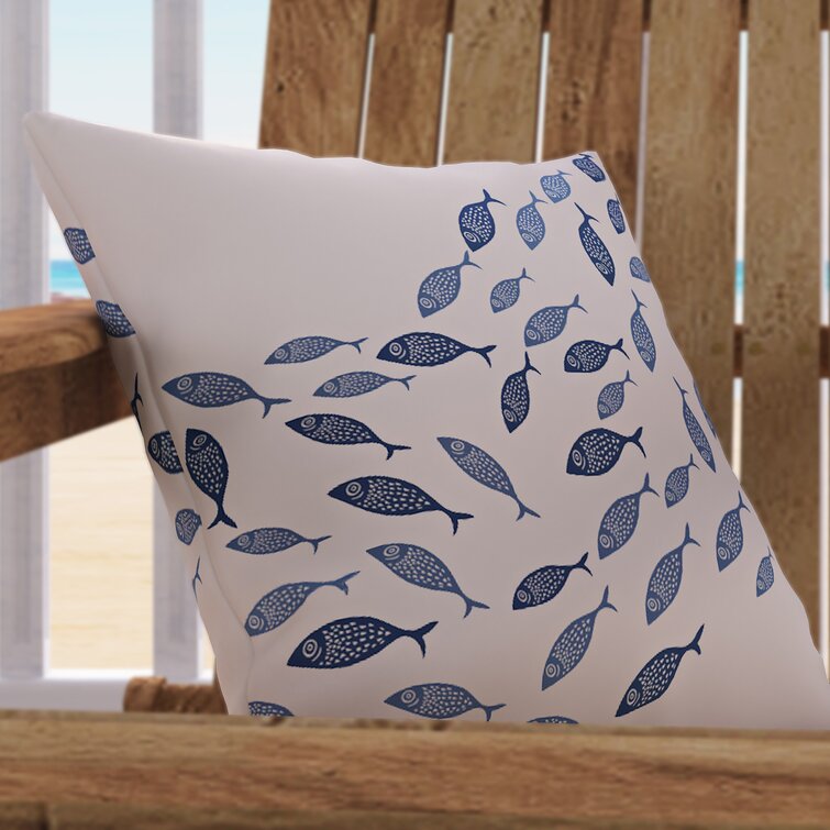 Wings indoor/outdoor pillow COASTAL