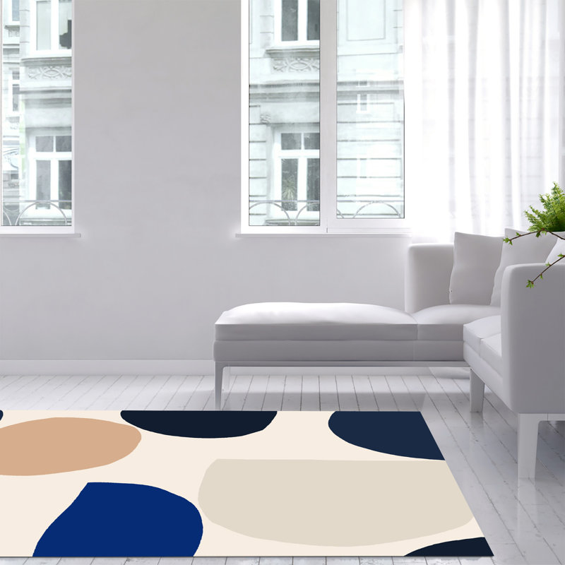Fosca Abstract Area Rug, Rectangle 140 x 200cm