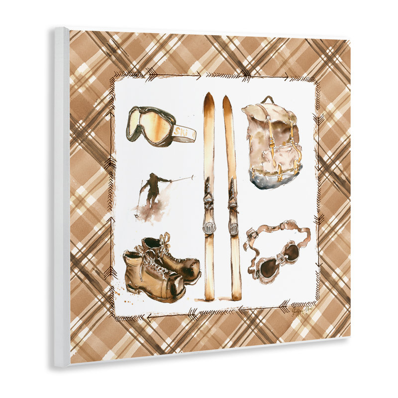 «Winter Sports on Plaid» par Geoff Allen