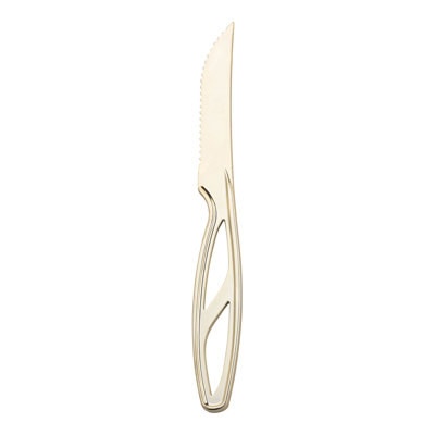 Clear Disposable Plastic Steak Knives - 360 Knives