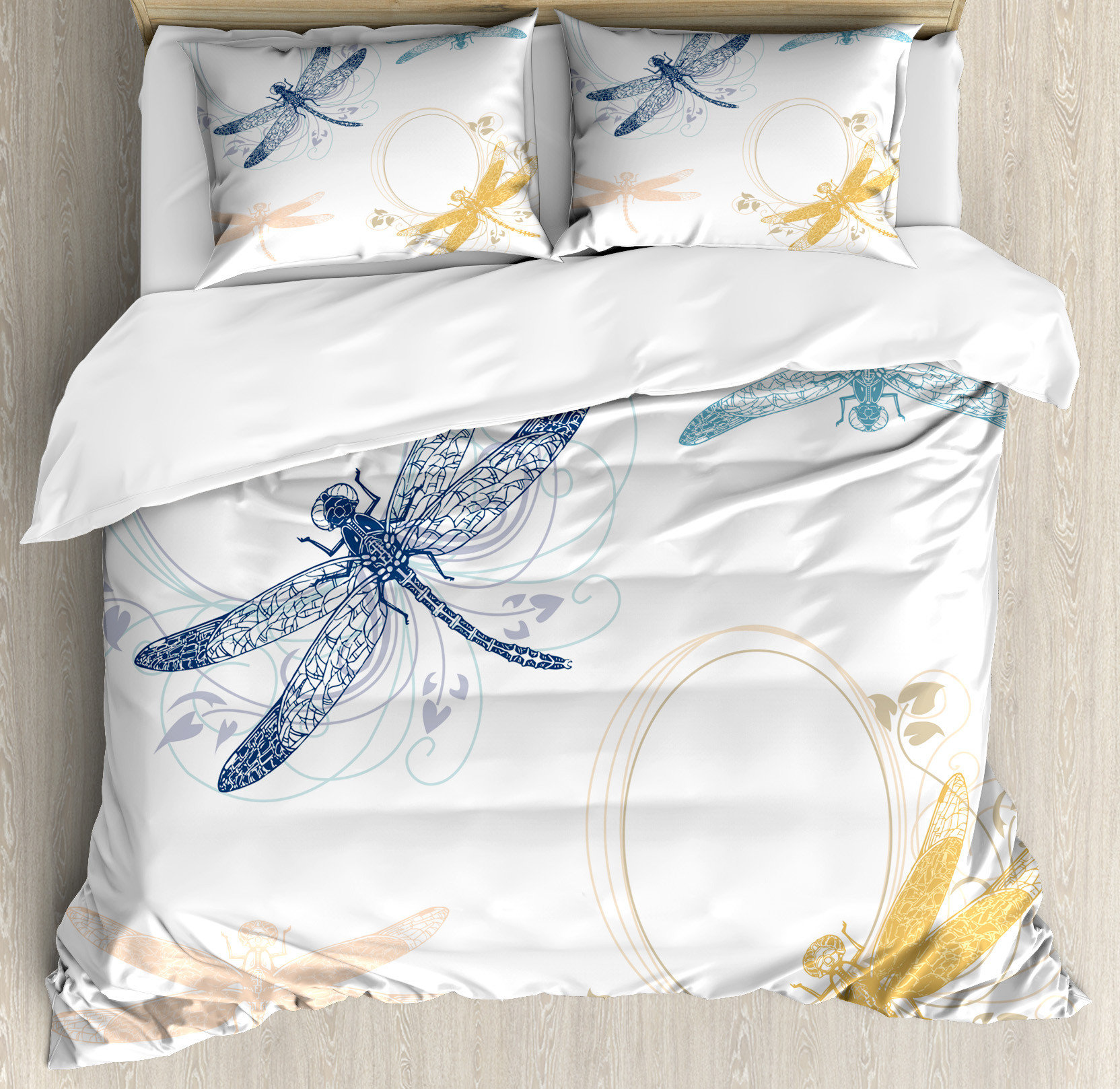 Sunset Dragonfly Duvet Cover Set GFTOQM1916 main image 0