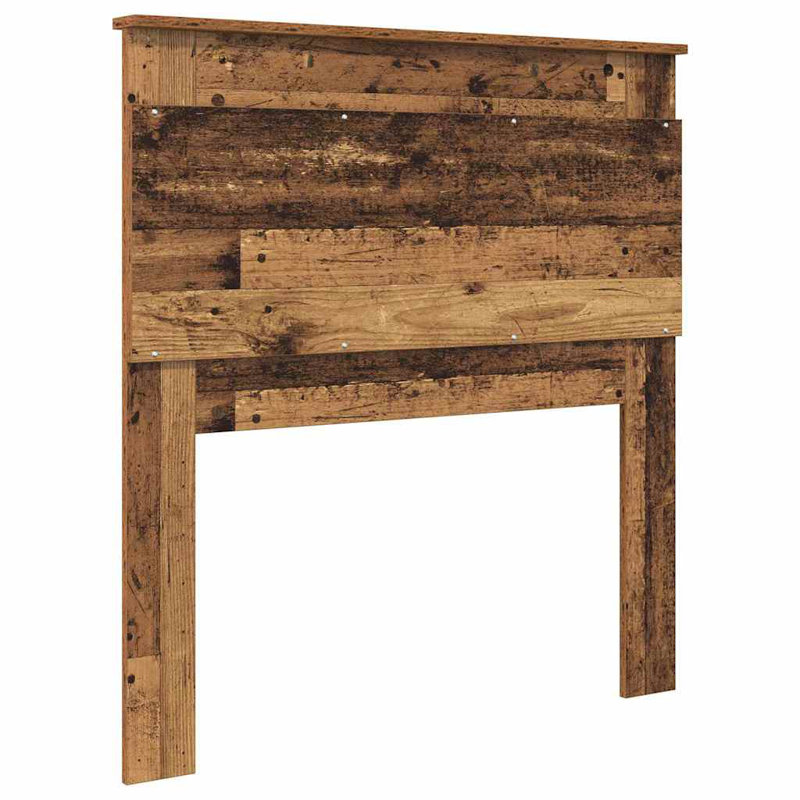 Headboard, UK Small Single - DE 75 x 190 cm, Old Wood