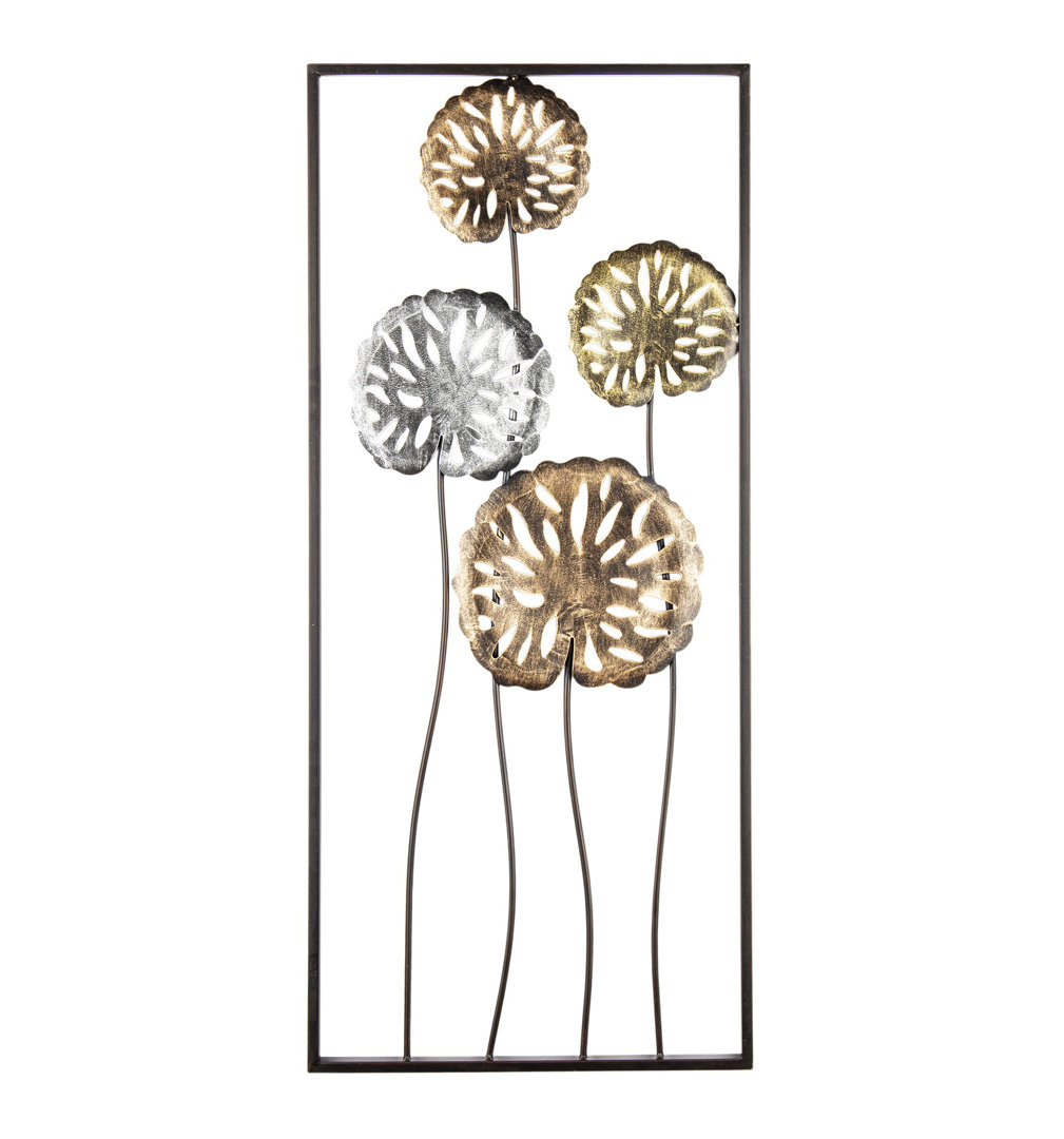Glam Wall Decor on Metal