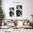 Harrop Black Brush Strokes