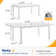 Calliana Extendable Rectangular Aluminum Outdoor Dining Table