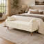 Banc d'appoint avec rangement Classic Boucle Upholstery-130830938