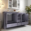 Ensemble de meuble-lavabo mural 60 po-177854541