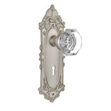 Victorian Plate with Decorative Keyhole and Waldorf Door Knob