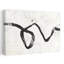 Encre flottante abstraite, art mural contemporain-504537066
