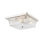 Hines 3 - Light 13'' Unique/Statement Square / Rectangle Flush Mount