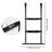 Yescom Universal Fit 38.58'' Metal Ladder
