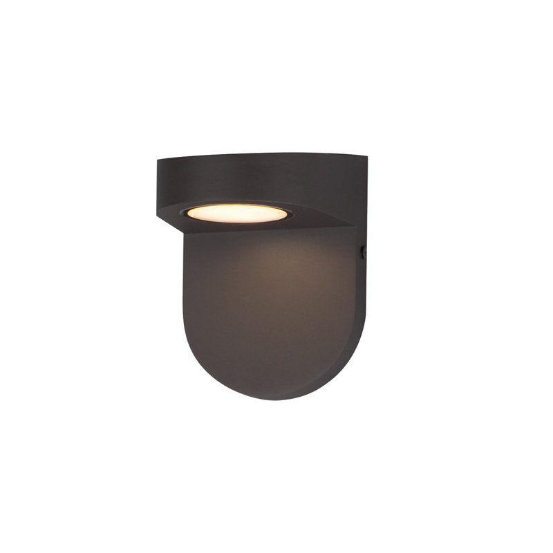 Makeisha Aluminum LED Wall Light, Architectural Bronze