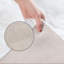 Tapis blanc à poils longs moderne fabriqué à la main-1167974326