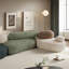 Ensemble de salon en tissu Cobblestone