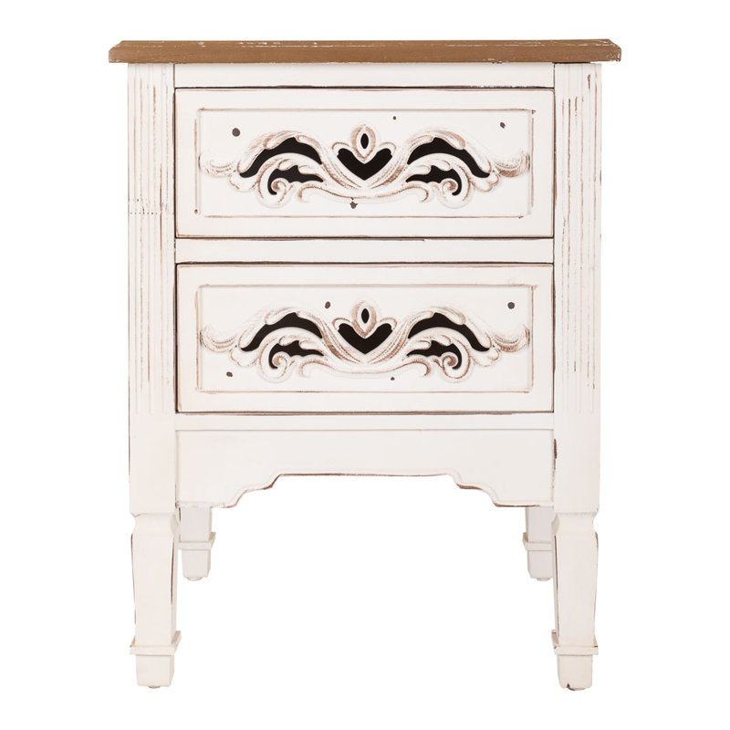 Alphard 48cm W Bedside Table