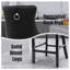 Modern Velvet Upholstered Bar Stools Set-1100330265-1100330267
