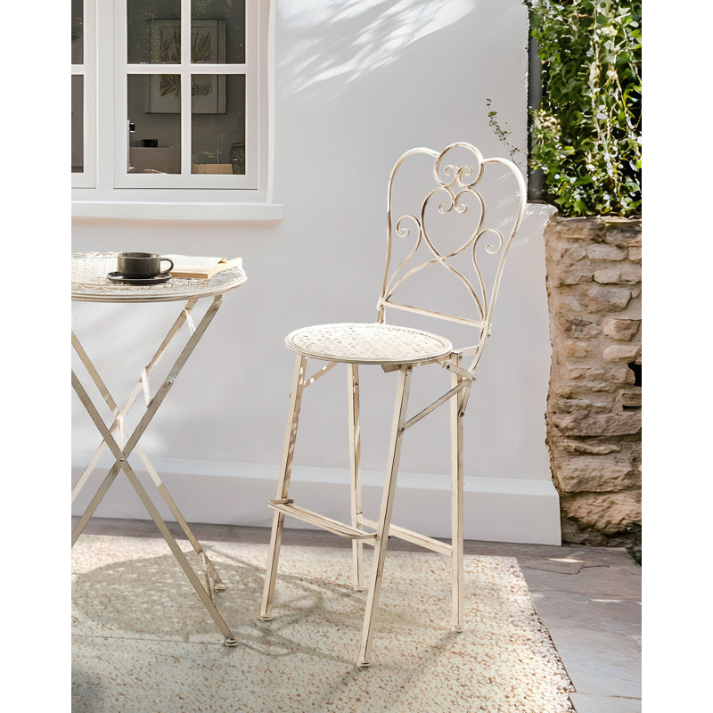 Trieste Iron Outdoor 74cm Bar Stool