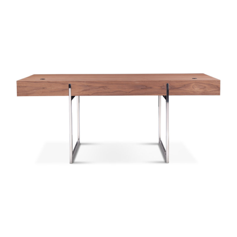 Bureau Naver plaqué noyer