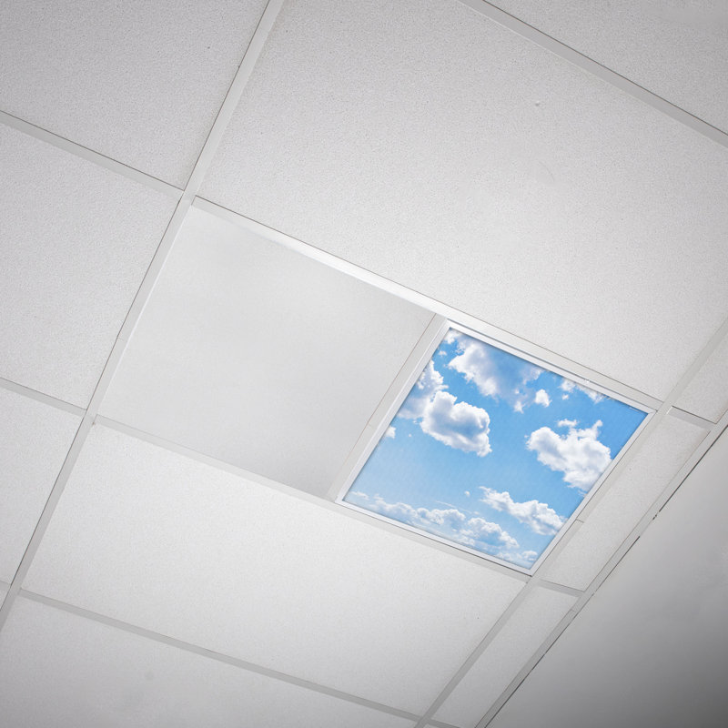 Cloud Square Fixture Component Ceiling Light